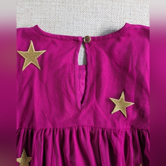 Matilda Jane Moments with You Twinkling Stars Tulle Dress Girls 14 Pink Holiday - Picture 5 of 6